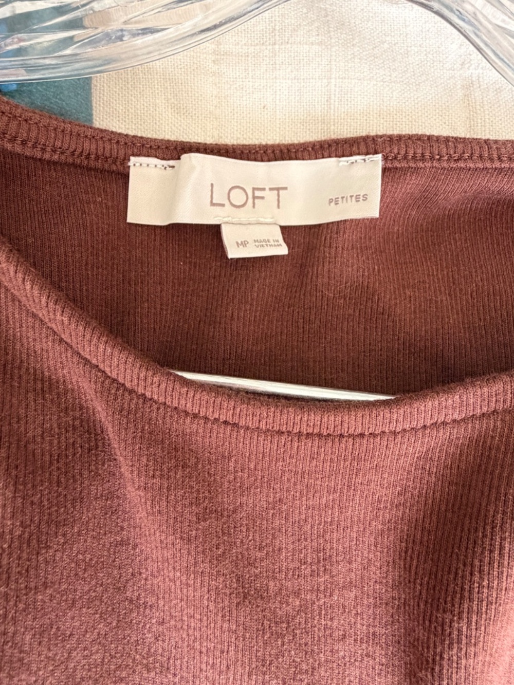 Loft Petite Medium Chocolate Brown Maxi Sleeveless Dress - Picture 3 of 4